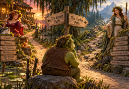 The Troll, the Crossroads, and Counterfeit Courage