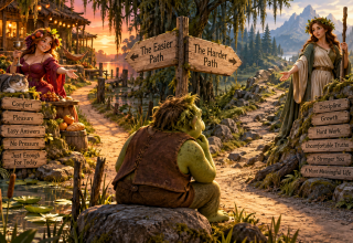 The Troll, the Crossroads, and Counterfeit Courage